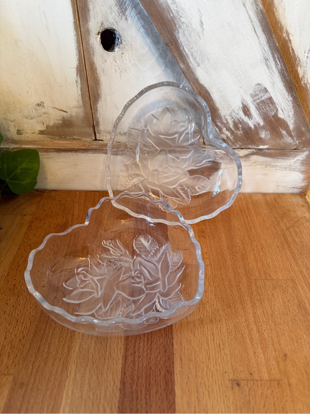 Mikasa Studio Nova "Winter Rose" dish